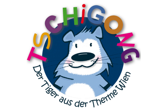 Tschigong Logo in der therme wien